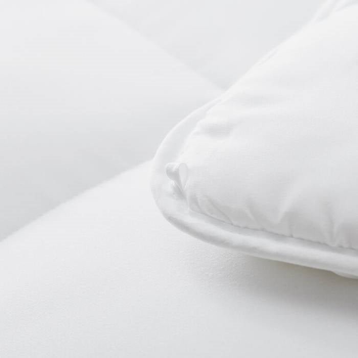 Full Size Cozy All Seasons Plush White Polyester Down Alternative Comforter - Image 3